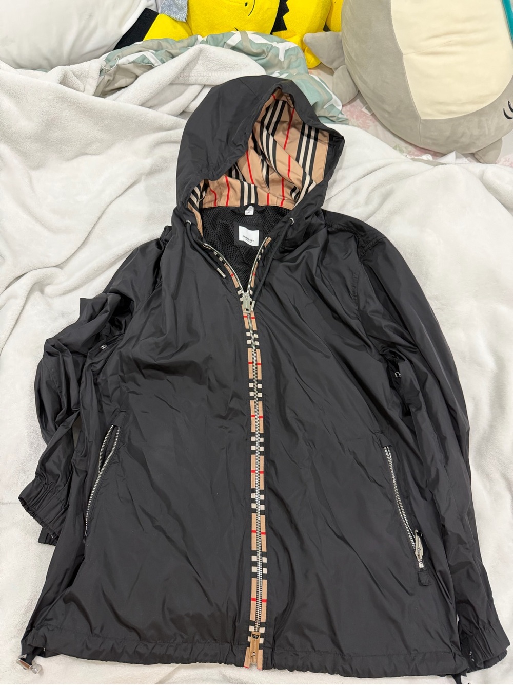Burberry Tissi Nylon Jacket 50 Men's Black - Windbreaker Jacket
